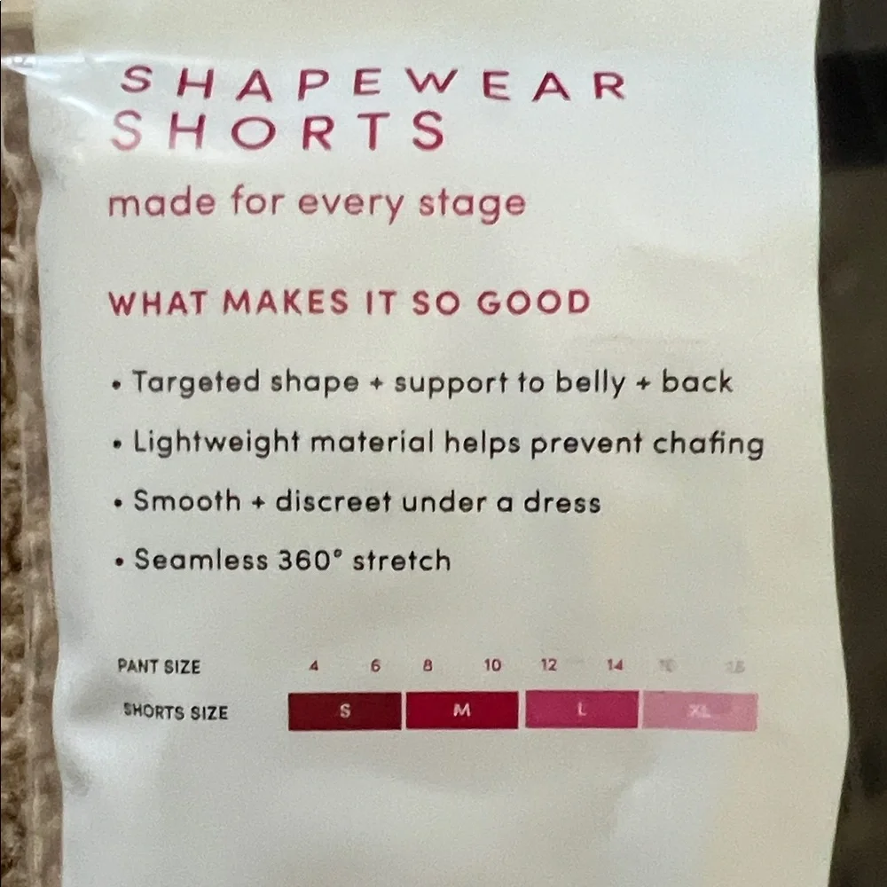 Isabel Maternity High-Waist Shape-wear Shorts - XS Taupe - Picture 5 of 7